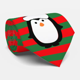 WeihnachtsPinguin Krawatte