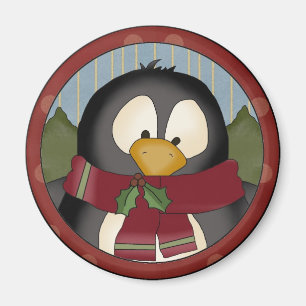 Weihnachtspinguin-Magnet Magnet