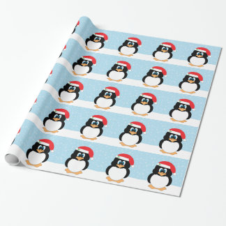 WeihnachtsPinguin-Packpapier Geschenkpapier