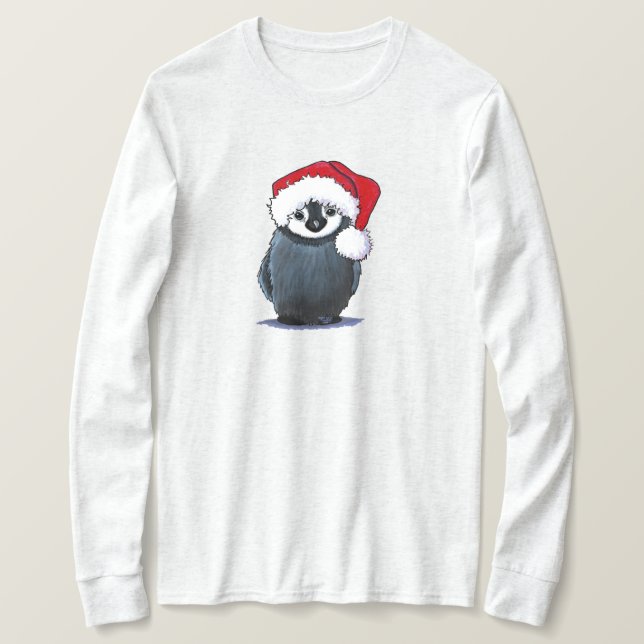 Weihnachtspinguin T-Shirt (Design vorne)