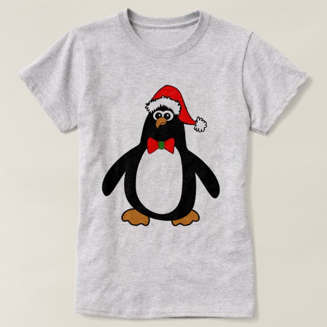 WeihnachtsPinguin T-Shirt (Design vorne)