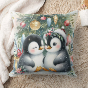 Weihnachtspinguine 6 kissen