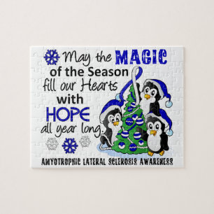 WeihnachtsPinguine ALS Lou Gehrig's Disease Puzzle