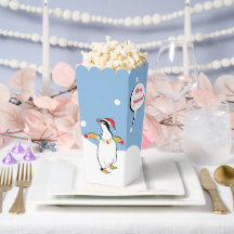 Weihnachtspinguine Gefälligkeitsboxen