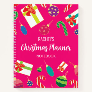 Weihnachtsplaner Notizbuch