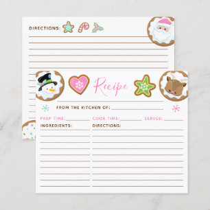 Weihnachtsplätzchen-Austausch Pink und Grüne Rezep