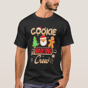 Weihnachtsplätzchen-Back-Crew Weihnachtsmann aus T-Shirt