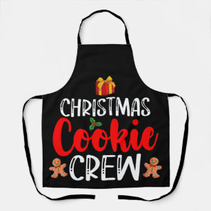 Weihnachtsplätzchen-Crew-Familien-Pyjamas Xmas-Fei Schürze