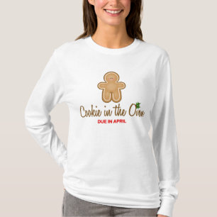 Weihnachtsplätzchen im Ofen passend im April T-Shirt