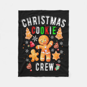 Weihnachtsplätzchen-Mannschaft Backteam Neue Weihn Fleecedecke