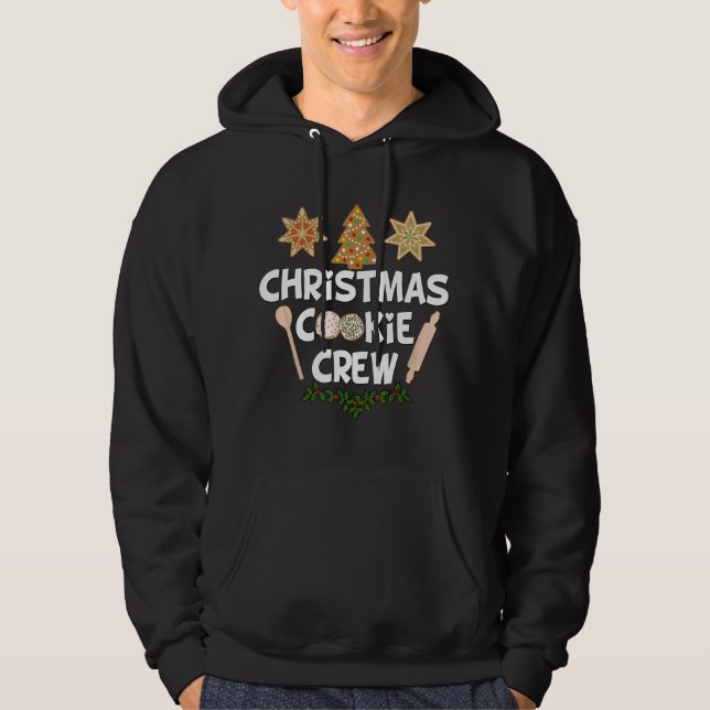 Weihnachtsplätzchen-Team Backteam Hoodie (Vorderseite)