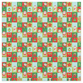 Weihnachtsplätze Santa Elves Rentier & more Stoff