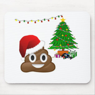 Weihnachtspoemoji Mousepad