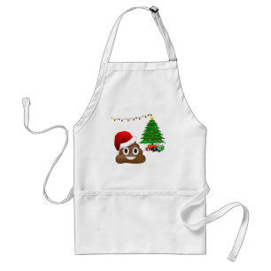 Weihnachtspoemoji Schürze