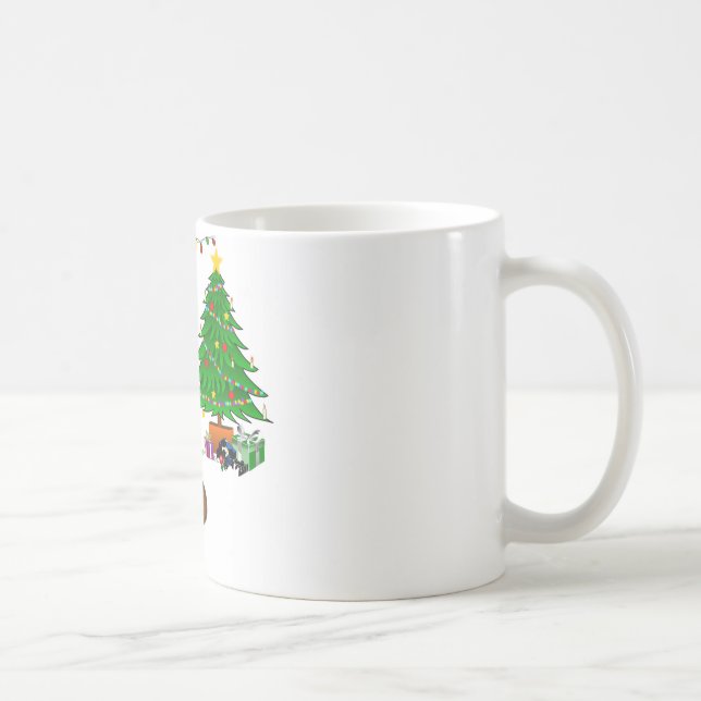 Weihnachtspoemoji Tasse (Rechts)