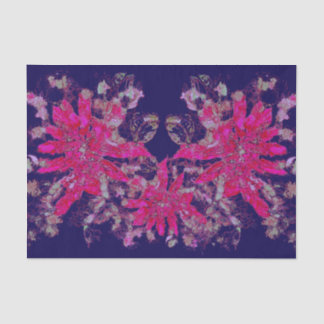 Weihnachtspoinsettia-Blume Seidenpapier