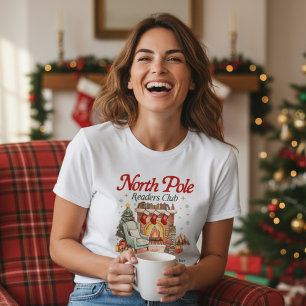 Weihnachtspol Leserverein Buchliebhaber Weihnachte Tri-Blend Shirt