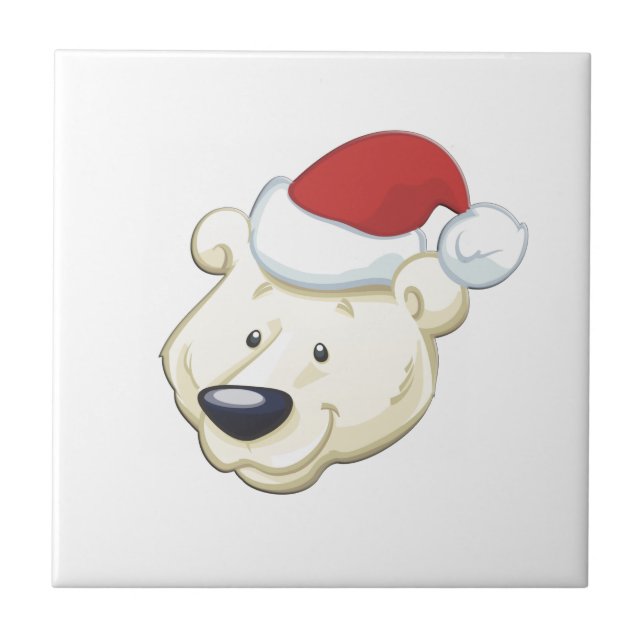 Weihnachtspolar Fliese (Vorderseite)