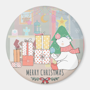 Weihnachtspolar Magnet