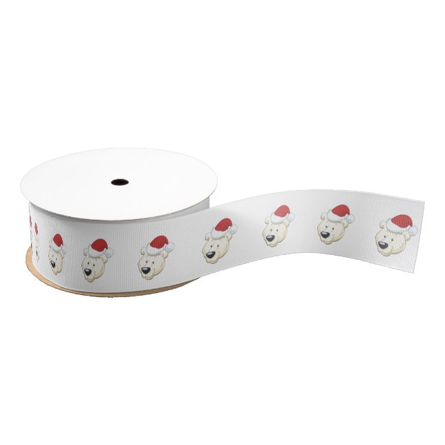 Weihnachtspolar Ripsband (Spule)