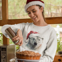 Weihnachtspolarbär, kundenspezifisch