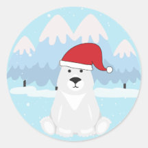 Weihnachtspolarbär