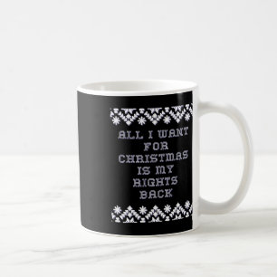 Weihnachtspolitischer Humor Xmas-Spruch Pro Trump Kaffeetasse