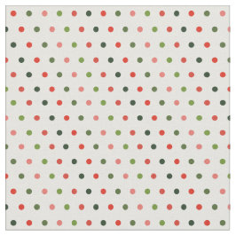 Weihnachtspolka Dots Minimaler Retro Stoff