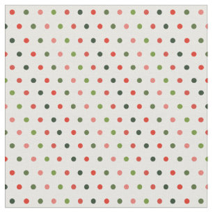 Weihnachtspolka Dots Minimaler Retro Stoff