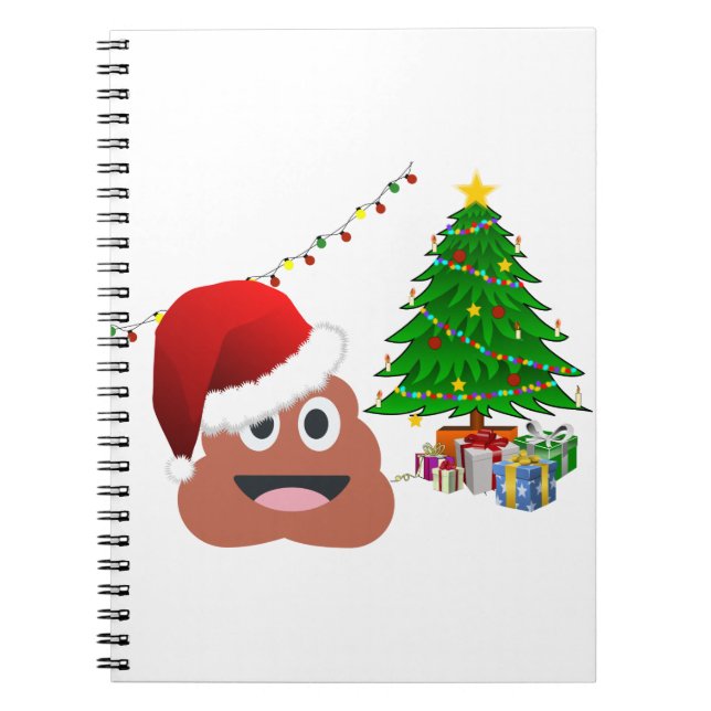 Weihnachtspool Notizblock (Vorderseite)