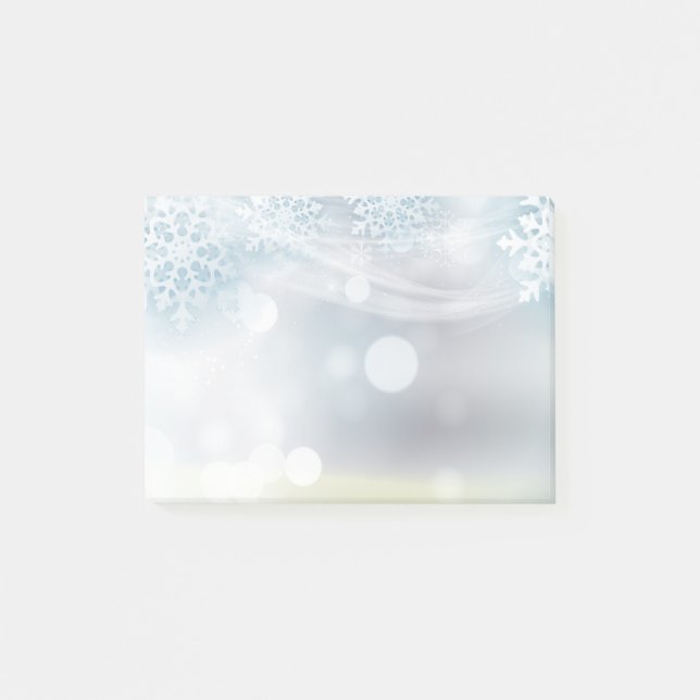 Weihnachtspost - Anmerkungen Post-it Klebezettel (Vorderseite)