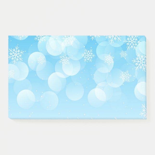 Weihnachtspost - Anmerkungen Post-it Klebezettel (Vorderseite)