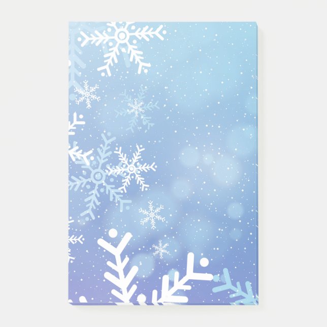 Weihnachtspost - Anmerkungen Post-it Klebezettel (Vorderseite)