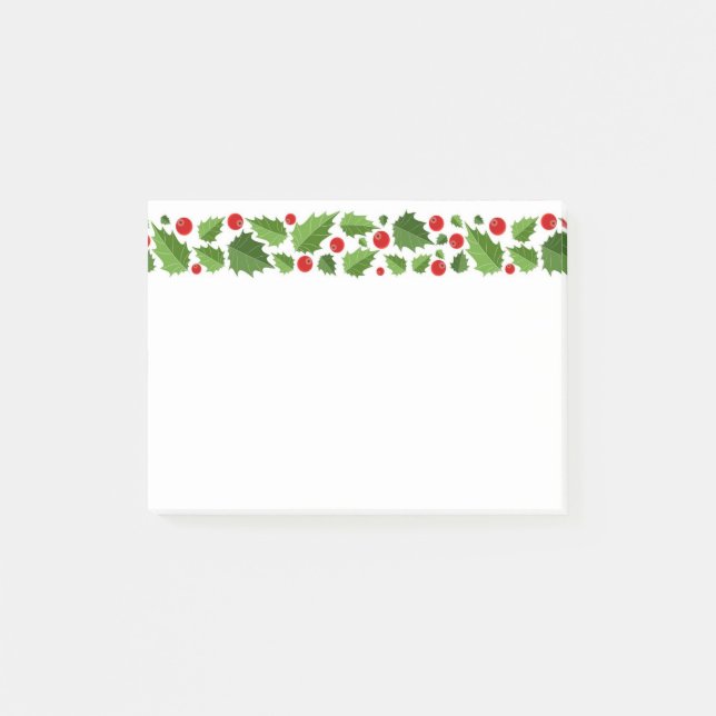 Weihnachtspost - Anmerkungen Post-it Klebezettel (Vorderseite)