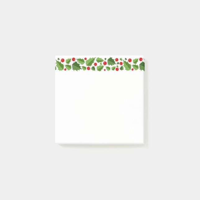Weihnachtspost - Anmerkungen Post-it Klebezettel (Vorderseite)