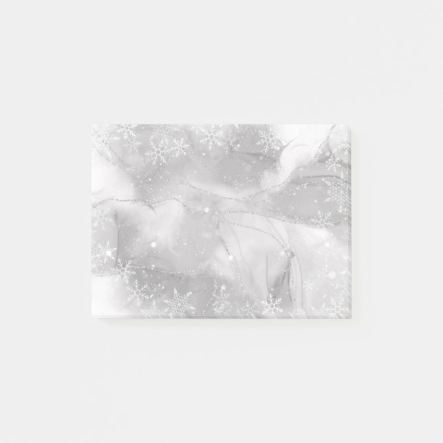 Weihnachtspost - Anmerkungen Post-it Klebezettel (Vorderseite)