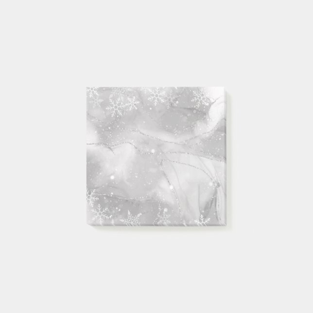 Weihnachtspost - Anmerkungen Post-it Klebezettel (Vorderseite)