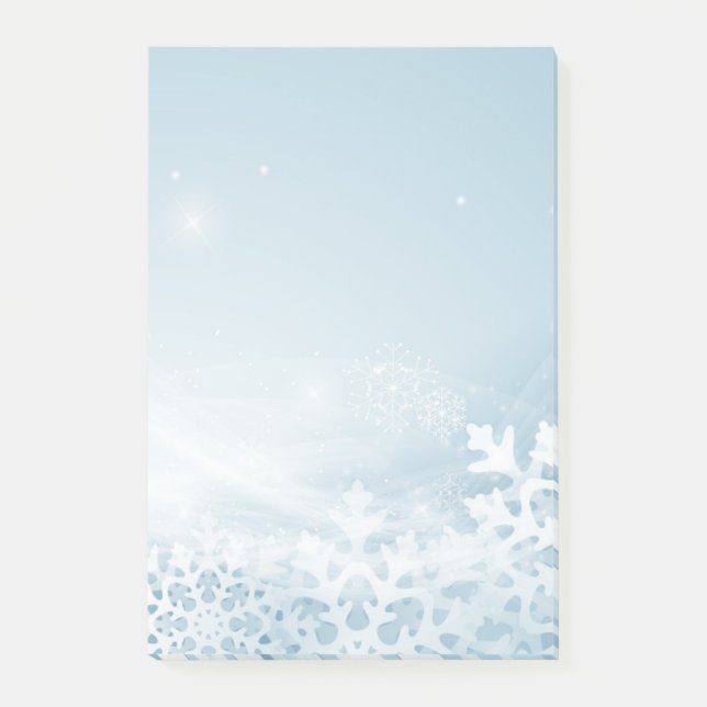 Weihnachtspost - Anmerkungen Post-it Klebezettel (Vorderseite)