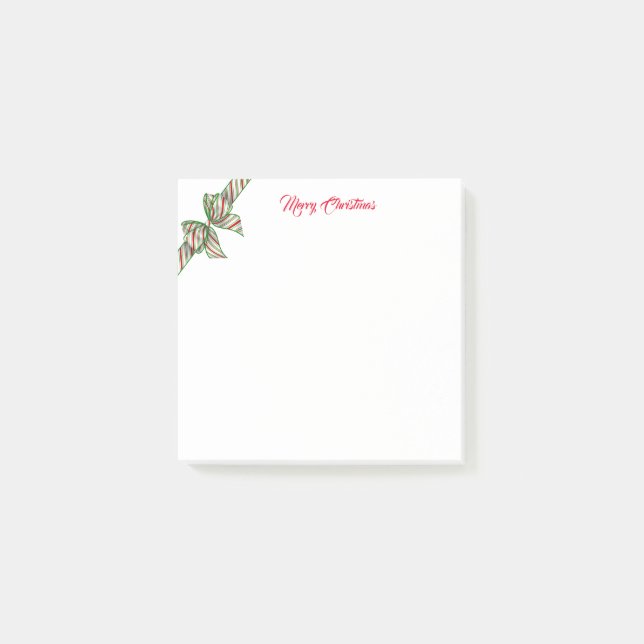 Weihnachtspost - Anmerkungen Post-it Klebezettel (Vorderseite)