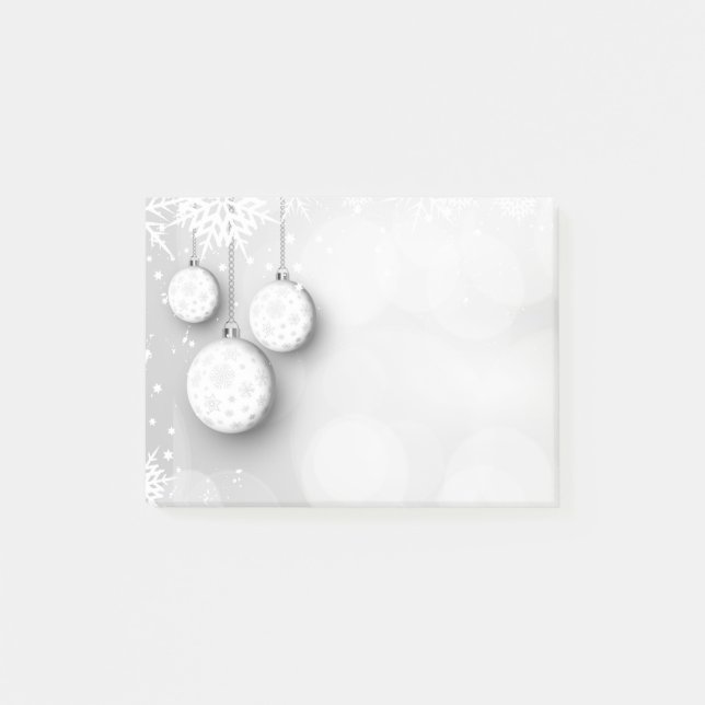 Weihnachtspost - Anmerkungen Post-it Klebezettel (Vorderseite)