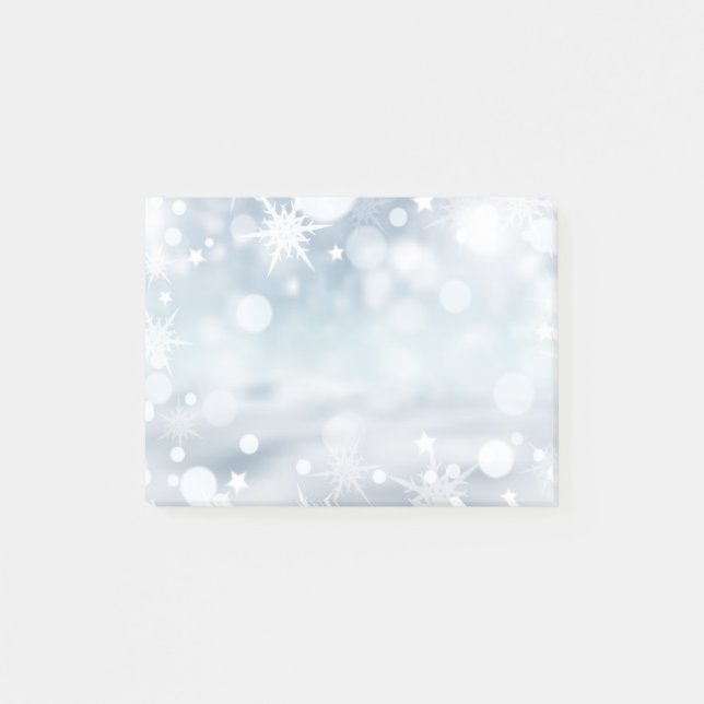 Weihnachtspost - Anmerkungen Post-it Klebezettel (Vorderseite)