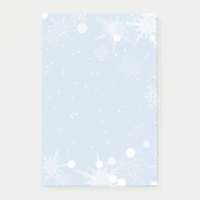 Weihnachtspost - Anmerkungen Post-it Klebezettel (Vorderseite)