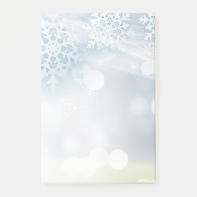Weihnachtspost - Anmerkungen Post-it Klebezettel (Vorderseite)