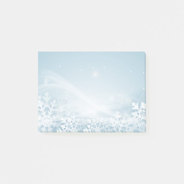 Weihnachtspost - Anmerkungen Post-it Klebezettel (Vorderseite)