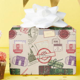 Weihnachtspost Geschenkpapier