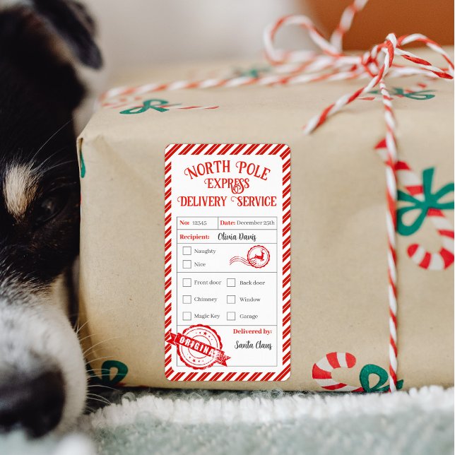 Weihnachtspost von Santa North Pole Lieferung (Von Creator hochgeladen)