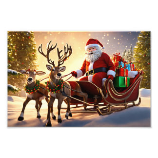 Weihnachtsposter Fotodruck