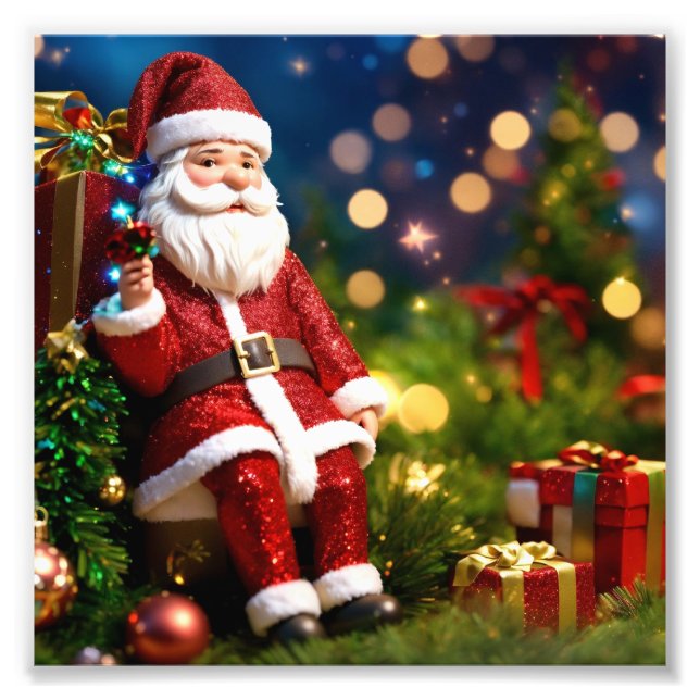 Weihnachtsposter Fotodruck (Vorne)