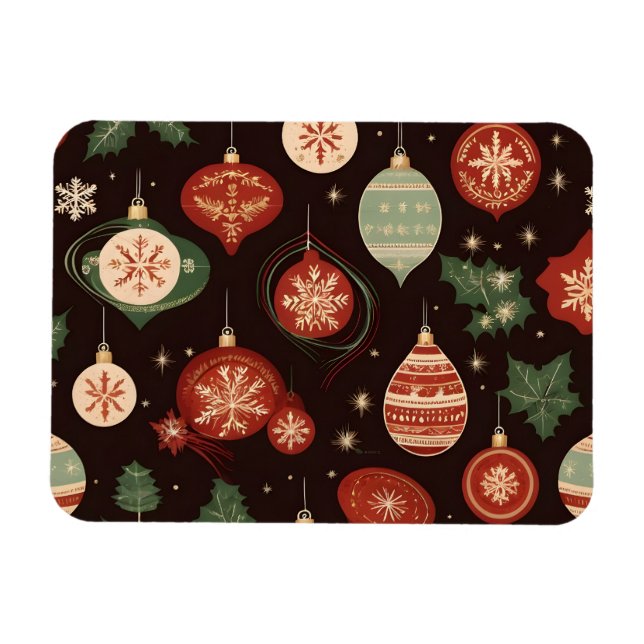 Weihnachtsposter Magnet (Horizontal)
