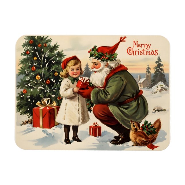 Weihnachtsposter Magnet (Horizontal)